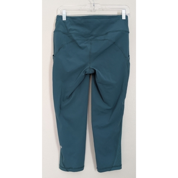 Lululemon Ready to Race Crop 21" Inseam in Deep Cove Size 8 - Picture 7 of 11
